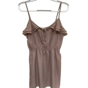 Short tan dress size S/M